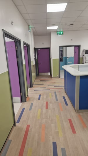 Kings College Hospital refurbishment with Dfendoor