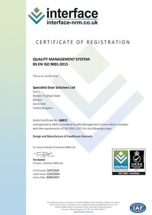 SDS-Interface-ISO-9001-Certificate