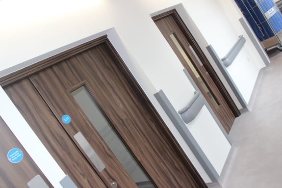 Timber-Effect-Fully-Encapsulated-Doors-Private-Hospital-